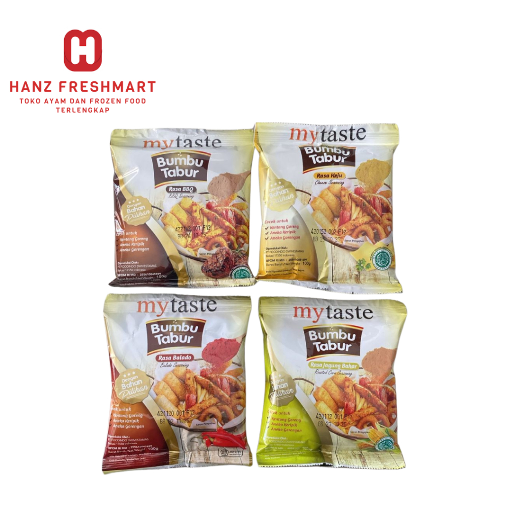 

My Taste Bumbu Tabur Kentang All Variant - Hanz Freshmart