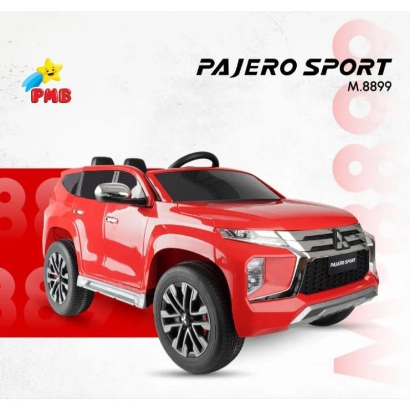 MAINAN MOBIL MOBILAN AKI REMOT CONTROL ANAK PAJERO PMB M8899 BAN KARET