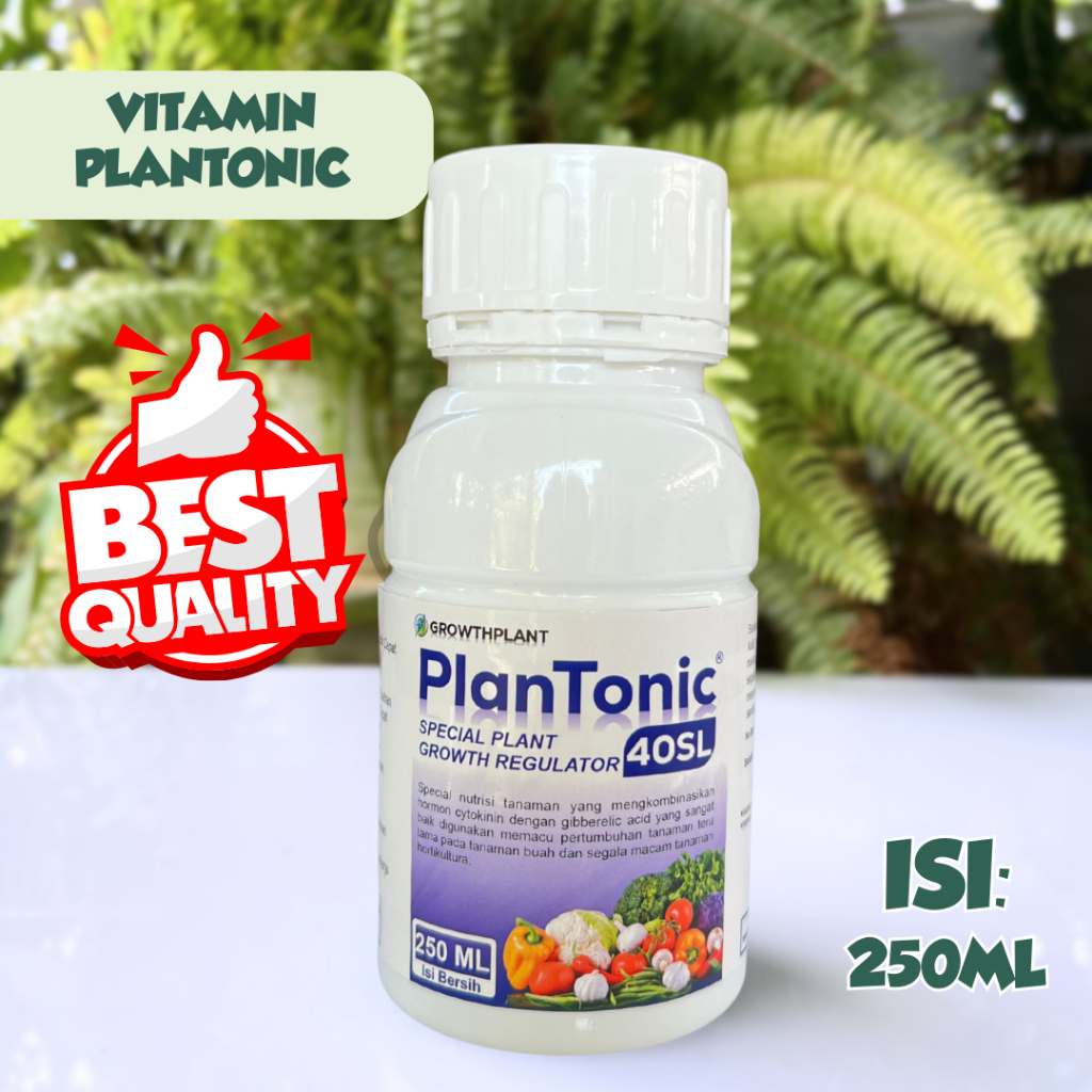 PLANTONIC 40SL 250 ML Pupuk ZPT Percepat Pertumbuhan Vegetatif Tanaman Holtikultura