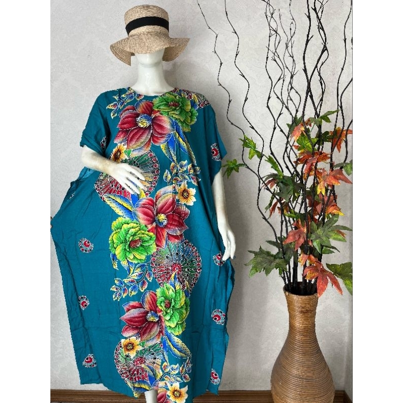 Longdress Wanita KUB Lengan Panjang | LD 20 LABEL BIRU LD 19 KU | Kencana Ungu Busui Friendly Max. B