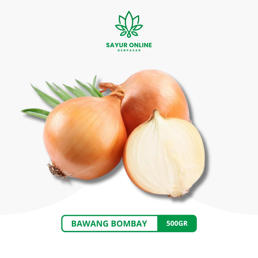 

Bawang Bombay 500gr - Sayur Online Denpasar