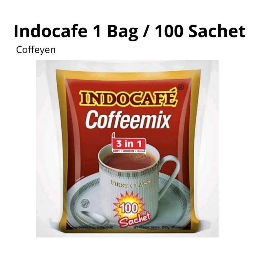 

Indocafe Coffeemix 2in1 isi 100 Sachet ( 1Bag ) Termurah Kopi Pilihan