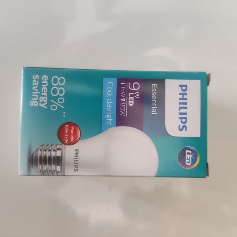 LAMPU PHILIPS 9W LED ESSENTIAL LAMPU 9 WATT PHILIPS
