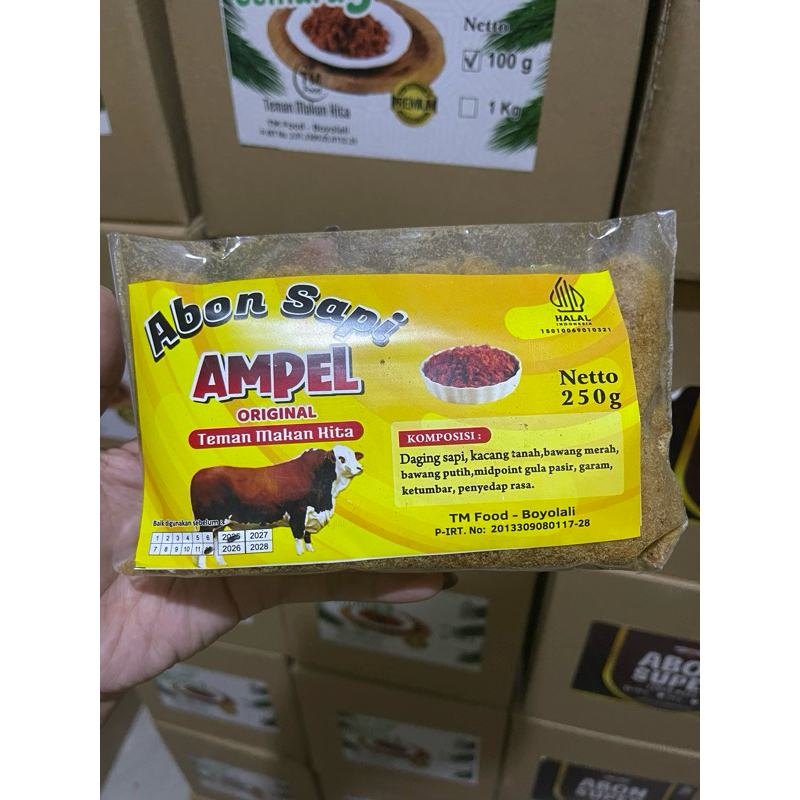 

Abon sapi Cap ampel 250g