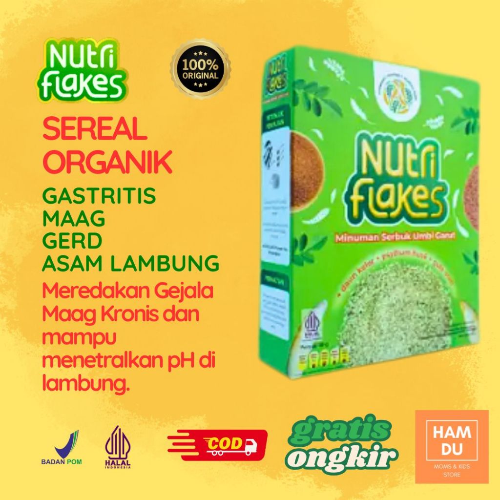 

SEREAL UMBI GARUT UNTUK GASTRITIS MAAG GERD DAN ASAM LAMBUNG 280GR GARANSI ORIGINAL