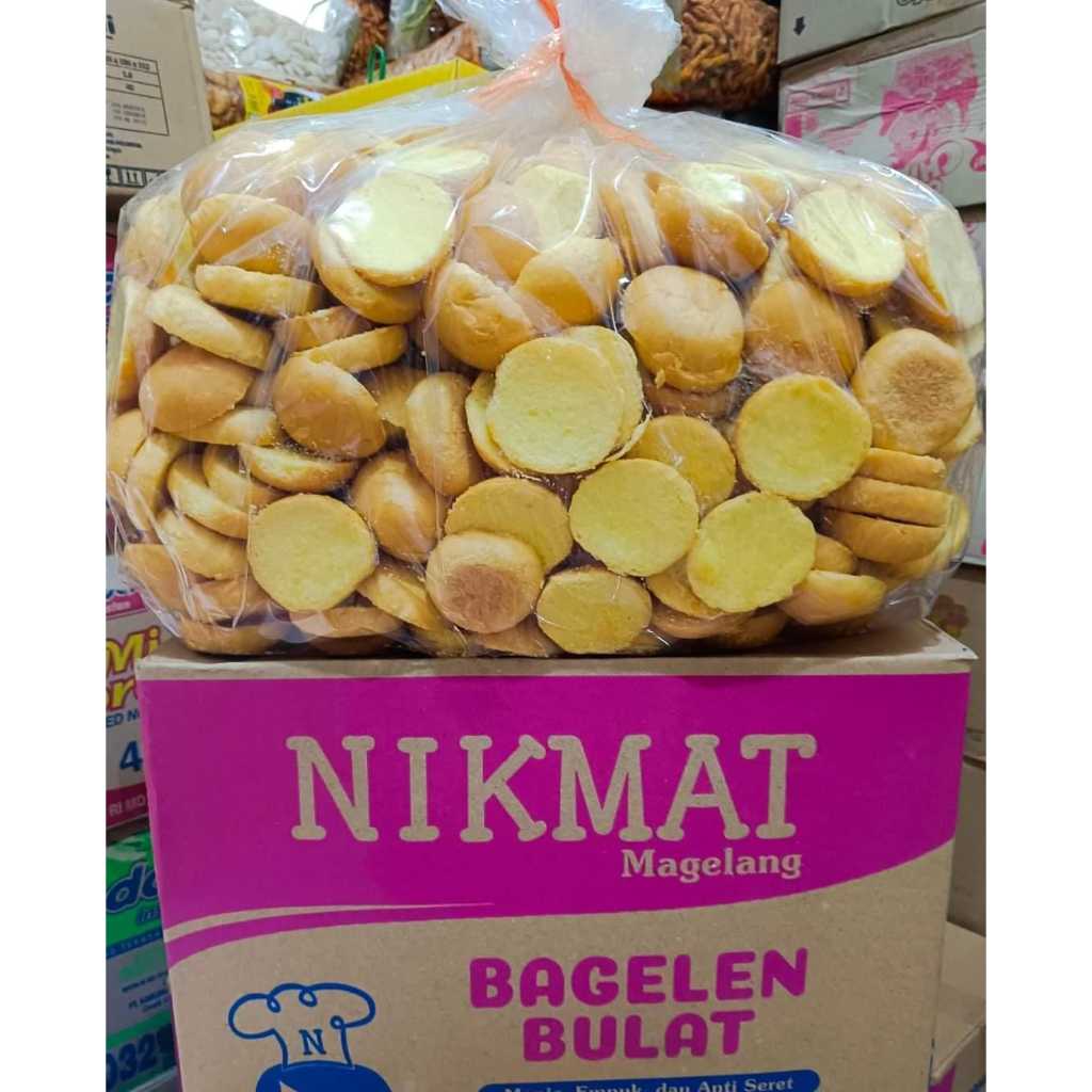 

Bagelen Kering Kue Bagelen Bulat 250 g Kue Kering Lebaran Isi Toples