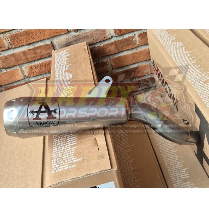 Knalpot Slip On Arrow Pro Race Kawasaki ZX25R/ ZX4RR