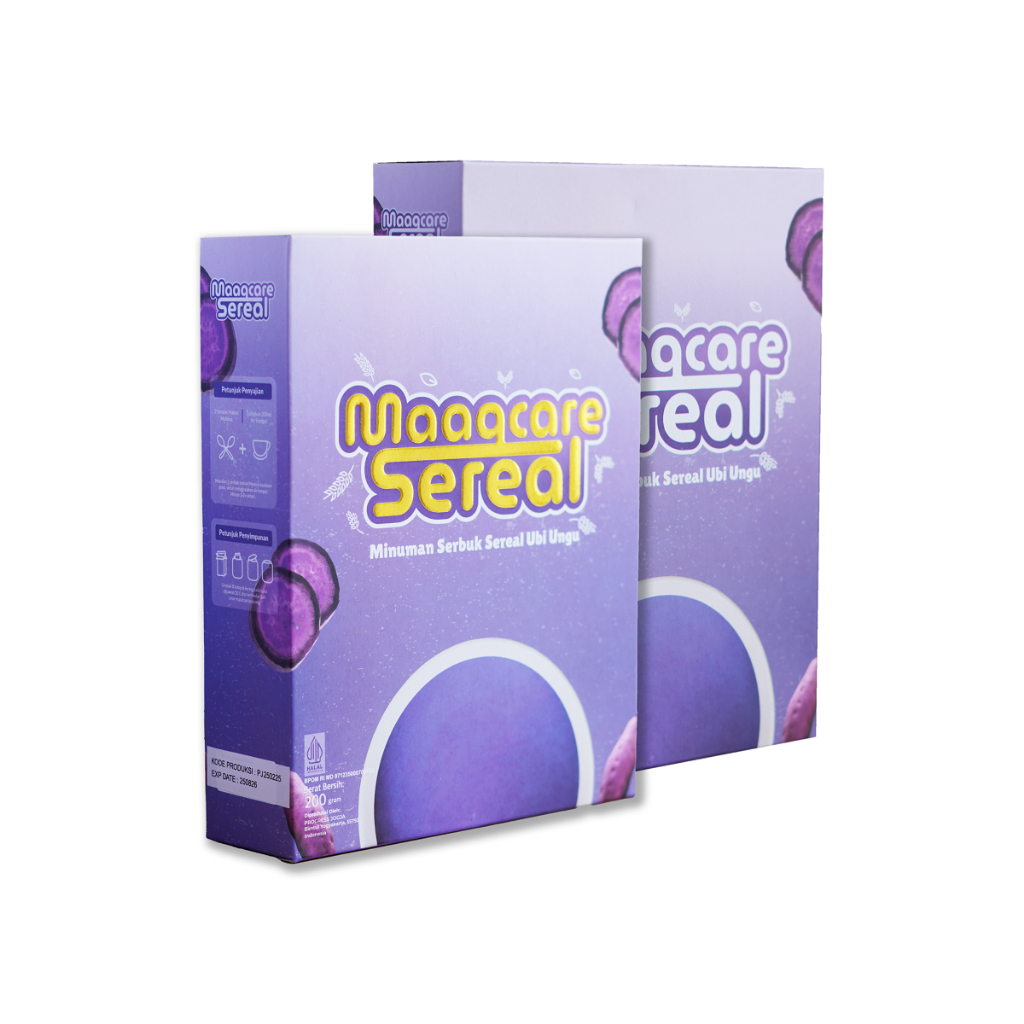 

MAAGCARE - Sereal Ubi Ungu Halal BPOM Untuk Asam Lambung dan Gerd 200gr - Herbal Original