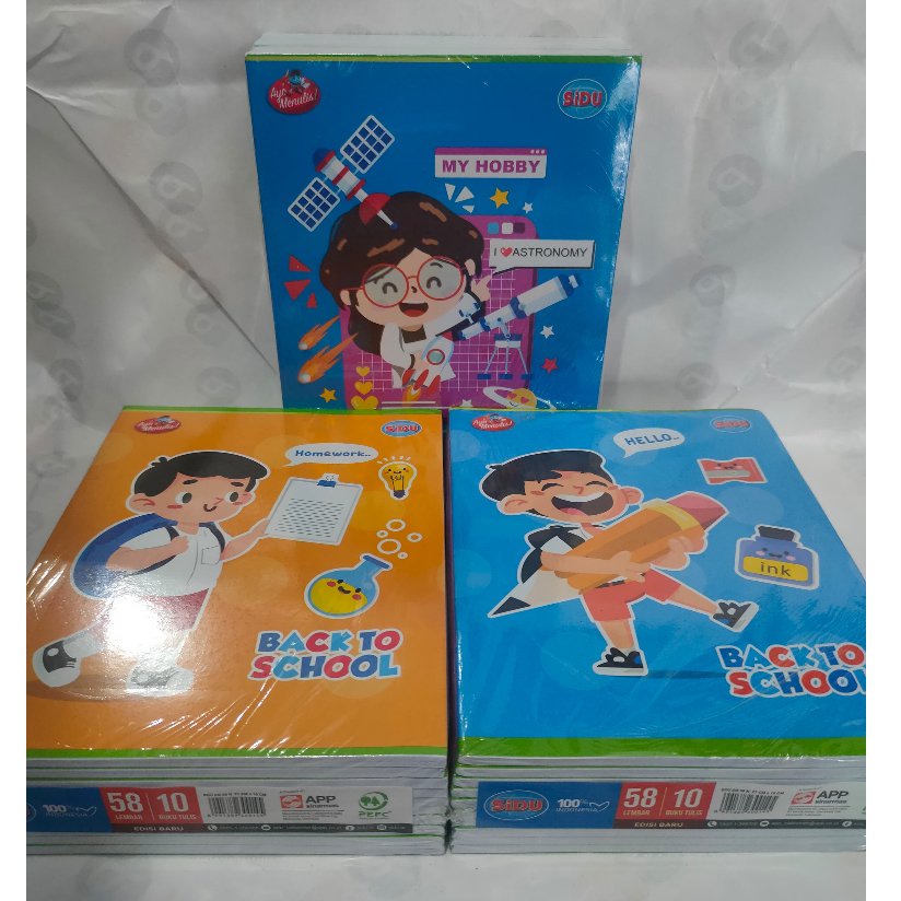 

Buku Tulis - Buku SIDU 58 - Buku Tulis Sidu - Buku Tulis SIDU 58 - Buku Tulis Sinar Dunia 58
