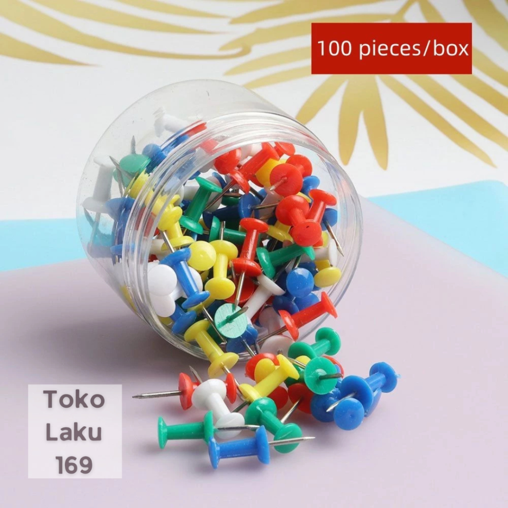 

Push Pin Paku Kertas Fiber Dokumen / Push Pin Paku Stearofoam