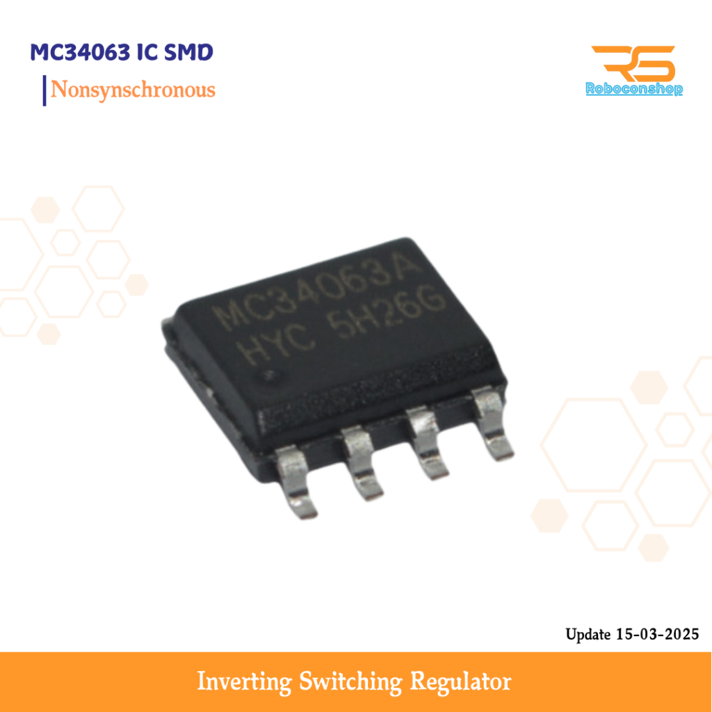MC34063 IC smd inverting switching regulator