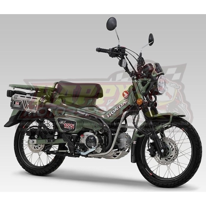 Knalpot Yoshimura Full System Tactical Cyclone Honda CT125