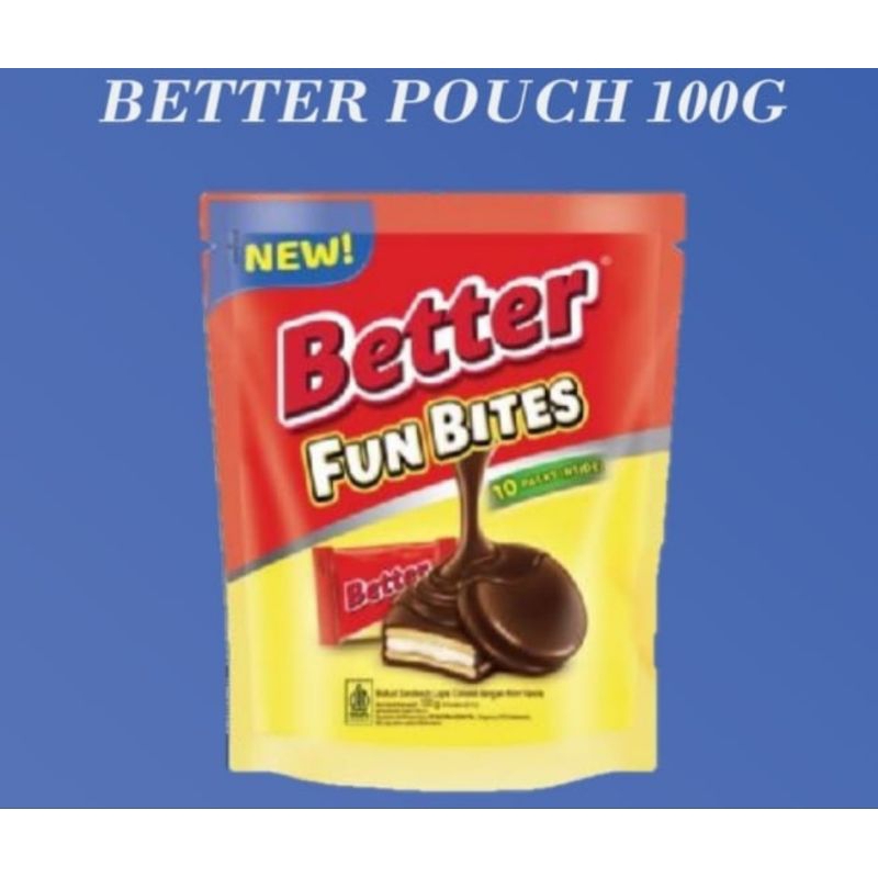 

BETTER FUN BITTES POUCH 100g isi 10pcs x 10g