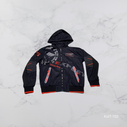 Kolon Sport Bomber Hoodie Jacket Motor