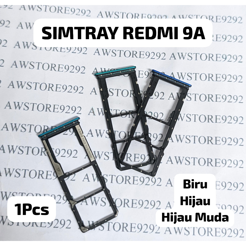 Slot Tempat Dudukan Kartu Sim Xiaomi Redmi 9A Simcard Xiaomi Redmi 9A Sim card Lock Xiaomi Redmi 9A 