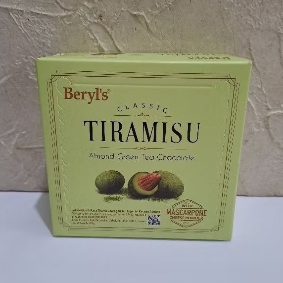 

BERYL'S CLASSIC TIRAMISU ALMOND GREEN TEA CHOCOLATE