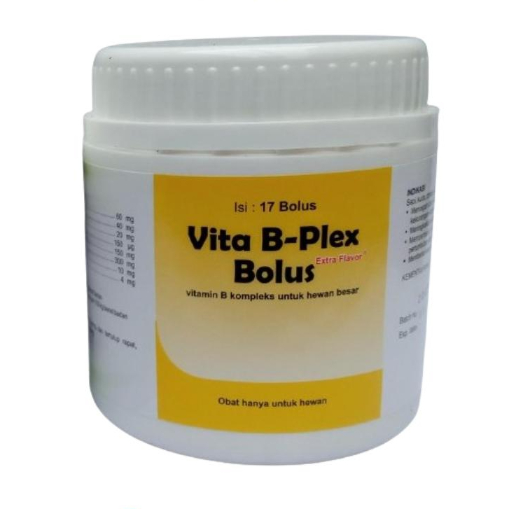 VITA B PLEX BOLUS Vita B-Plex Bolus, Vita BPlex Bolus MEDION Tingkatkan Nafsu Makan Pertumbuhan