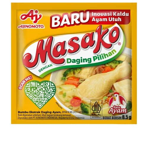 

Masako Ayam Sachet 2 pcs - kaldu ayam