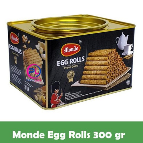 

Monde Biscuit Serena Egg Roll 300gr Kemasan Kaleng / Tin Murah Surabaya