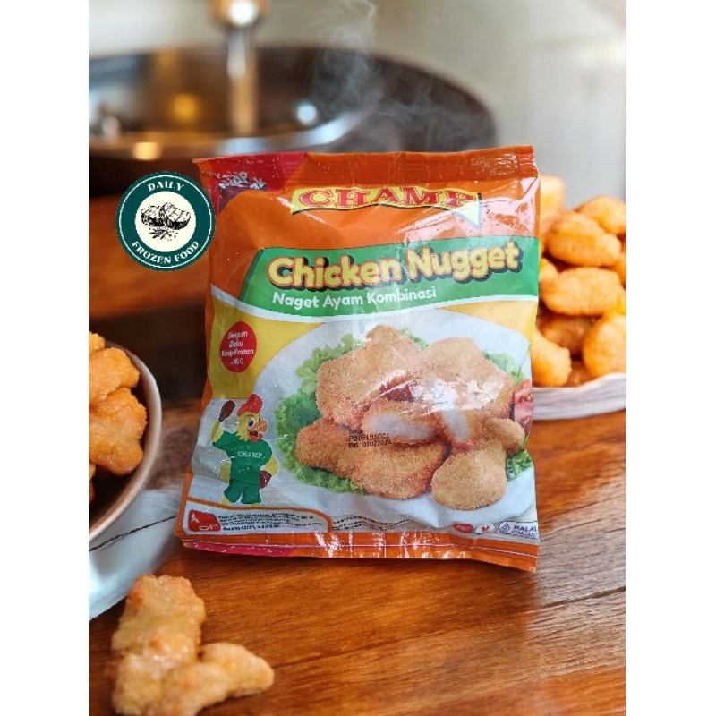 

Champ Chicken Nugget 225gr, 450gr & 900gr /Champ Nugget /Champ Chicken Nugget /Naget /Champ