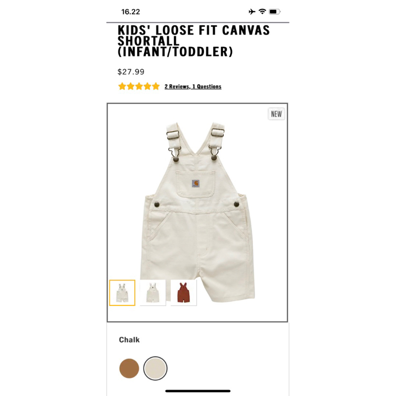 Overall Carhartt unisex