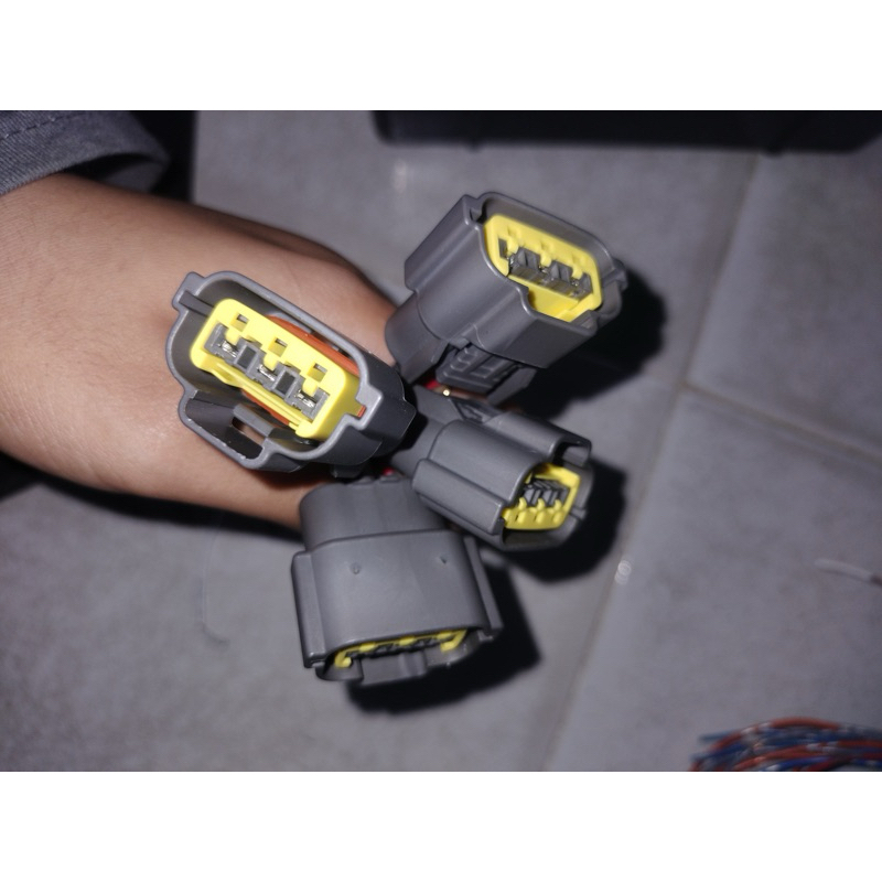 soket konektor kobelco sk200 3 pin female nur547parts nurpart