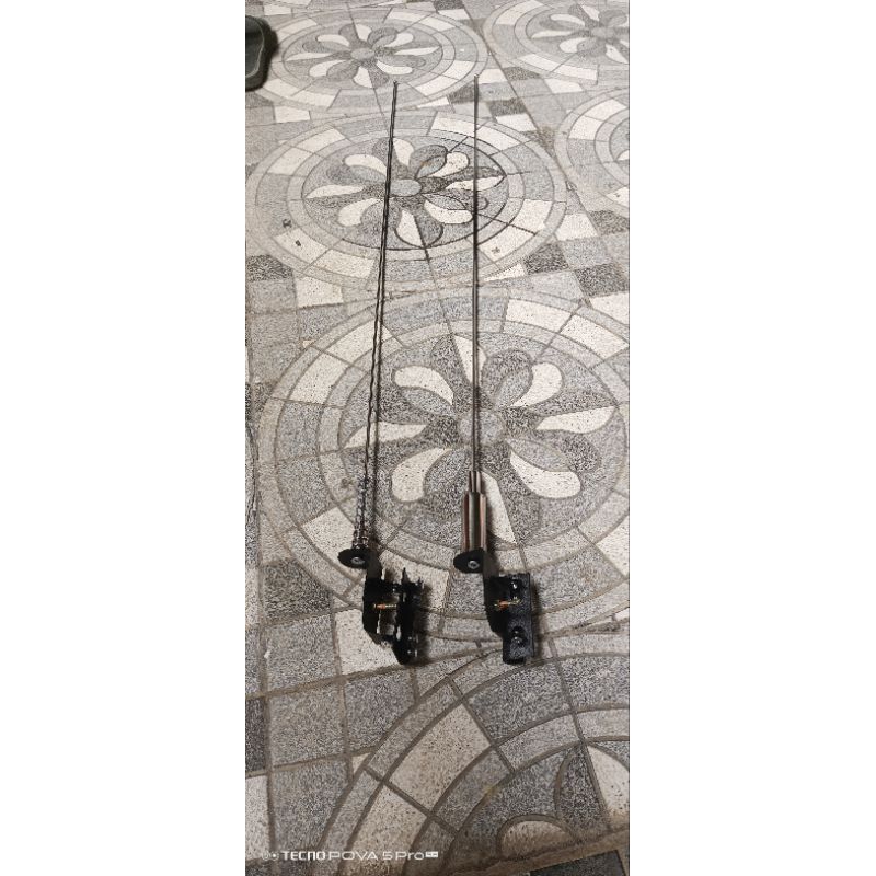 Antena jepit panjang 1meter variasi kepala kabin mobil/variasi mobil