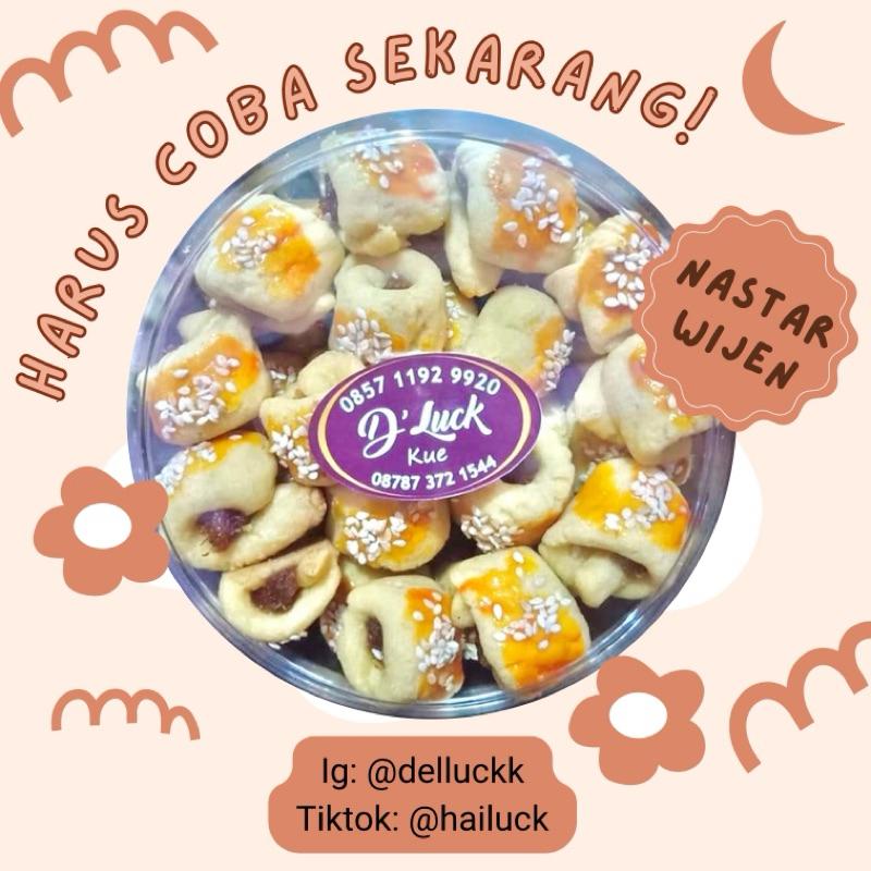 

Nastar Wijen | Paket Ekonomis | Ukuran Kecil | Kue Lebaran | Hampers Lebaran