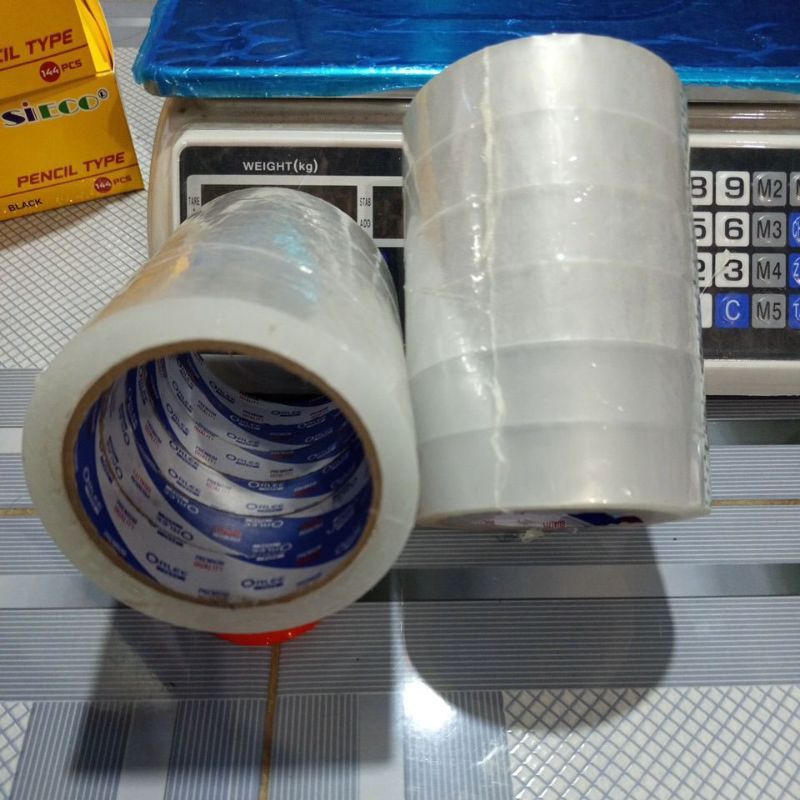 

(1 slop isi 6pcs) isolasi duduk 24mm 25 yard