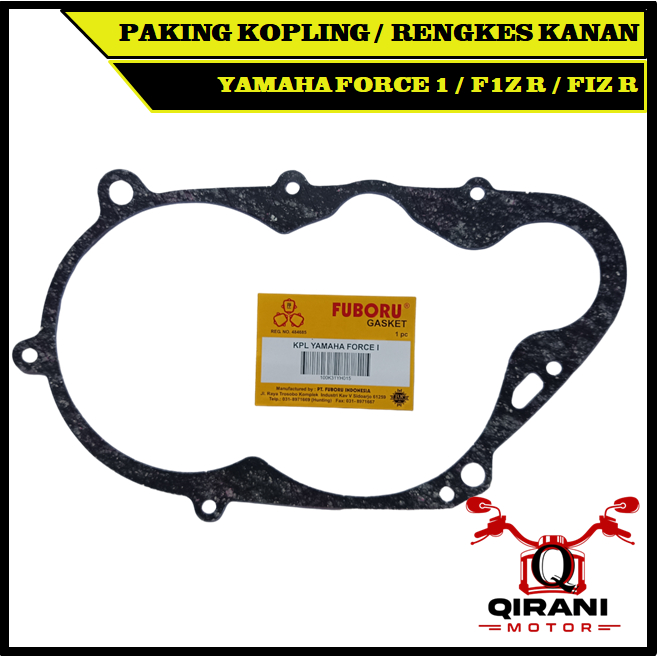PERPAK KOPLING FORCE 1 F1ZR FIZ R GASKET PAKING KLOS RENGKES KANAN FUBORU