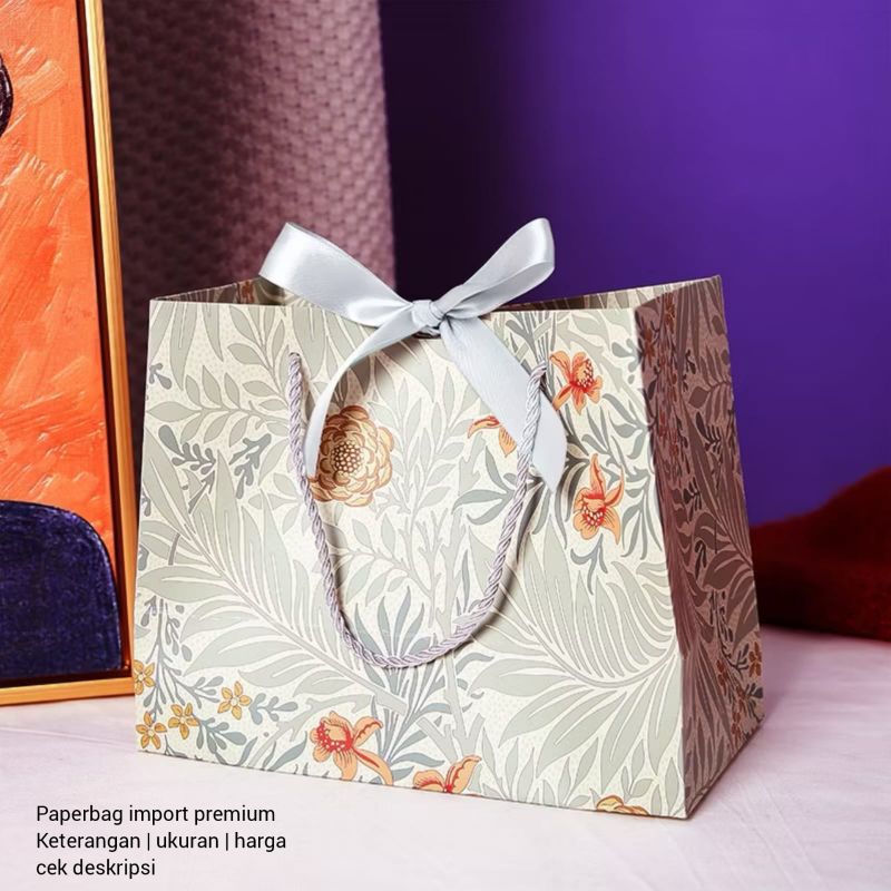 

paperbag import | paper bag premium | motif A | paperbag jogja