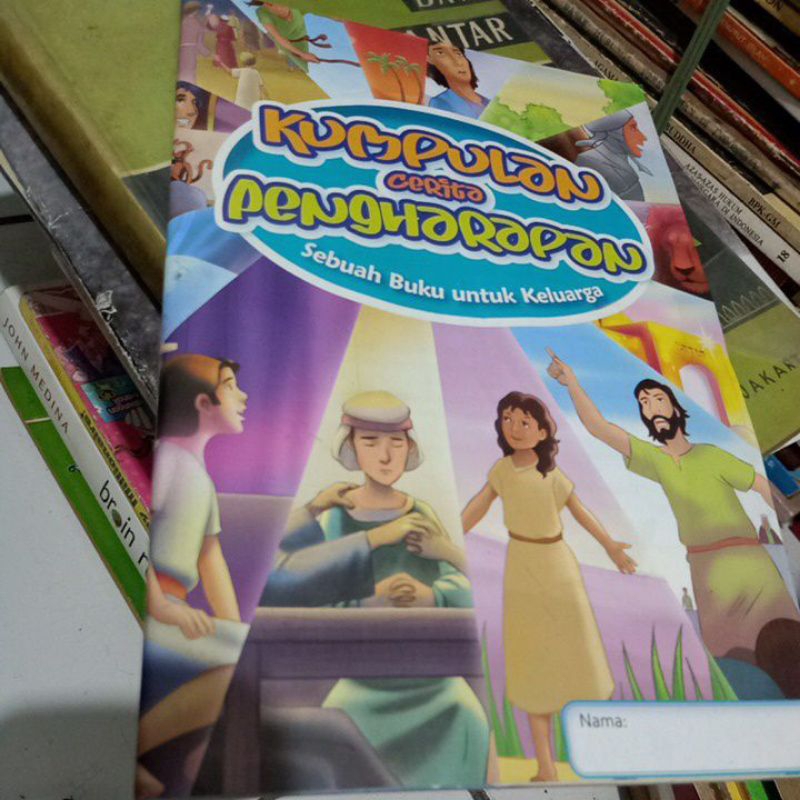 buku cerita anak anak  agama Kristen kumpulan cerita pengharapan