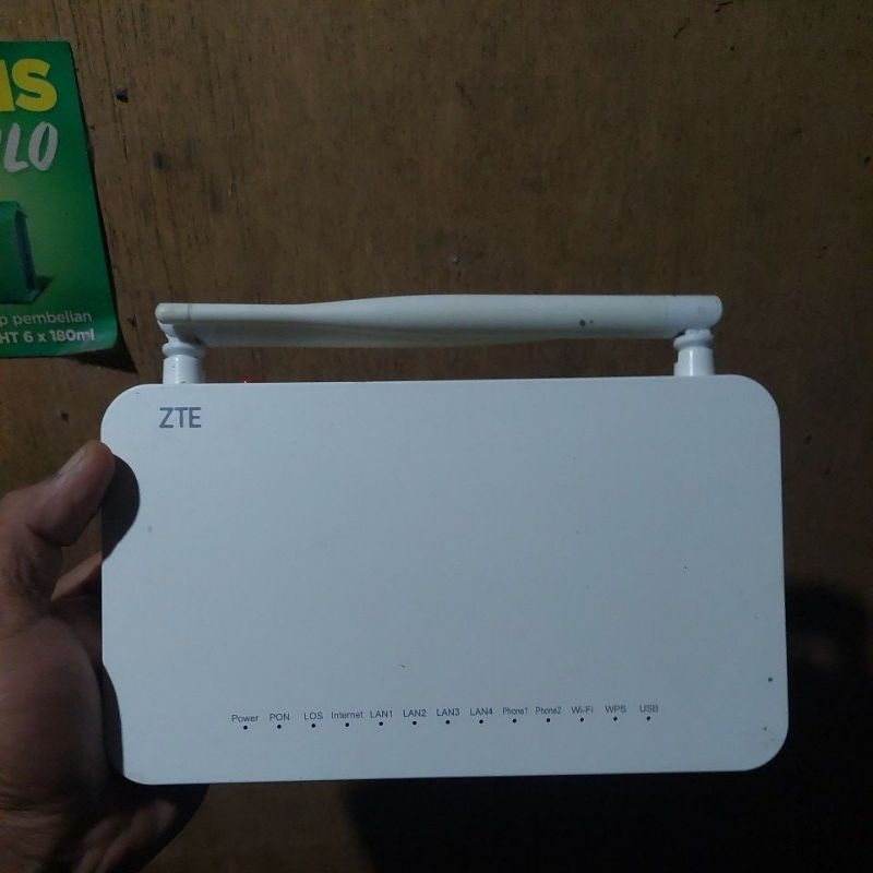 ZTE GPON F609 V3 BEKAS NORMAL SIAP PAKAI