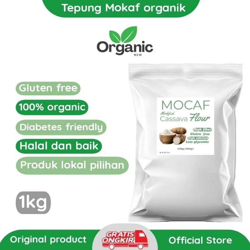 

1KG TEPUNG MOKAF GLUTEN FREE/MODIFIED CASAVA FLOUR