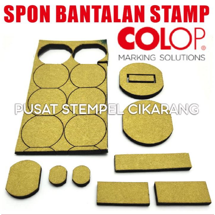 

Spon/Busa Bantalan Stempel Merk Colop