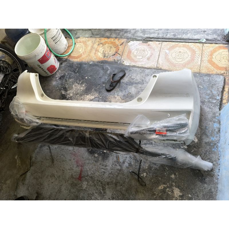 bemper belakang jazz gk5 facelift rs