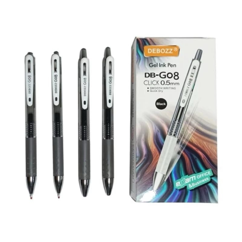 

Bolpen Pulpen Click Gel Debozz DB-G08 0.5 mm [1 LUSIN]