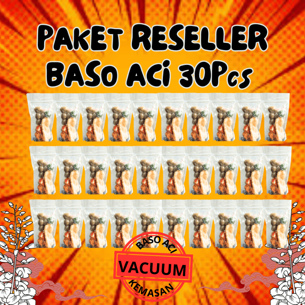 

Baso Aci Paket Reseller 30pcs | Bakso Aci Paket Reseller 30pcs