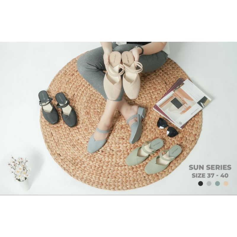 PORTO-Selop sandal wanita - porto ledy bat/ sandal wanita terbaru/ sandal wanita kekinian/ sandal se