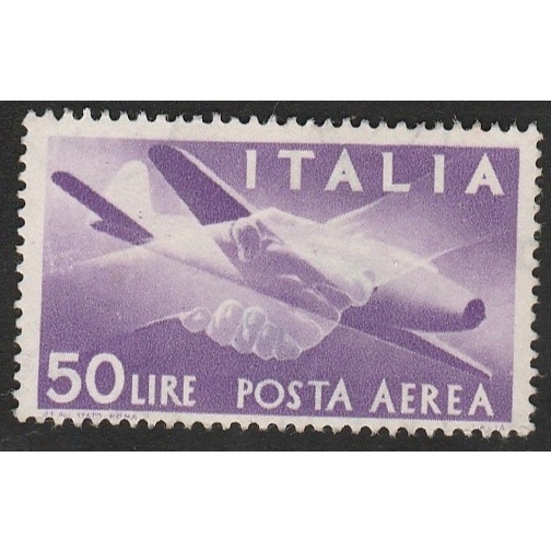 

A 11688 SATU BUAH PRANGKO ITALIA NOMINAL 50 LIRE TEMA POSTA AEREA POS UDARA PESAWAT TERBANG DENGAN KONDISI BELUM ADA CAP