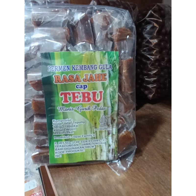 

permen jahe kelapa wijen cap tebu asli khas pekalongan