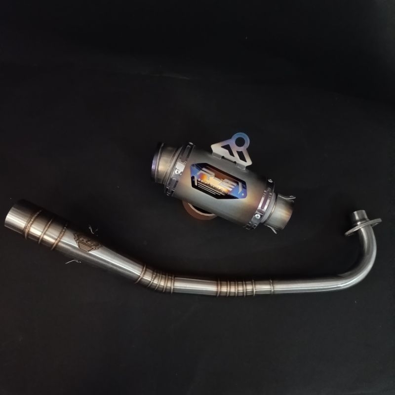 Knalpot Dragbike sleep engin 110cc-200cc jupiter vega supra karisma