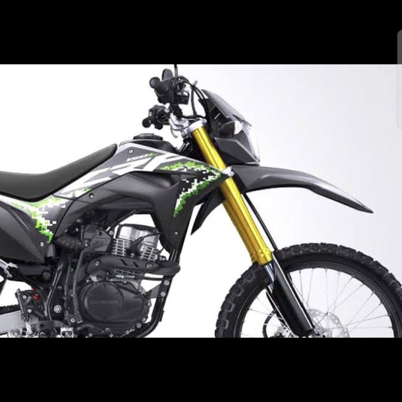 Striping Sticker CRF 150L 2020 2021 Original Sticker Lis Decal Standard Original Honda CRF abu abu