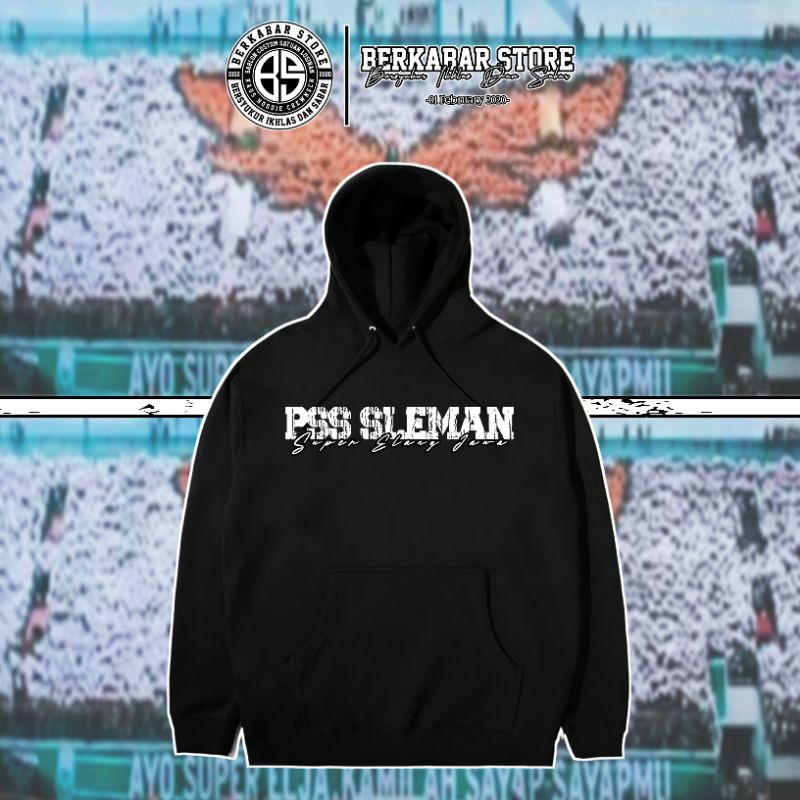 Hoodie PSS Sleman - Super Elang Jawa [Plastisol] •BerkabarStore•