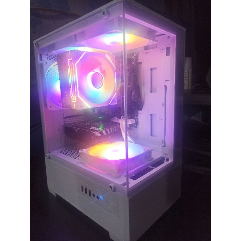 Fullset PC Intel Core i7 Ram 16Gb nvme 512Gb Nvidia 4Gb DDR5 + Monitor New Garansi