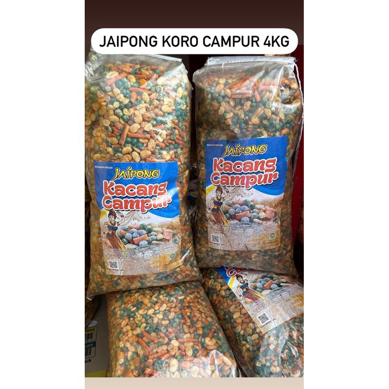 

Jaipong koro campur 4 Kg
