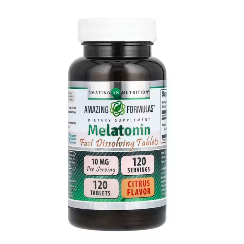 AMAZING NUTRITION MELATONIN 10 mg 120 Tablets