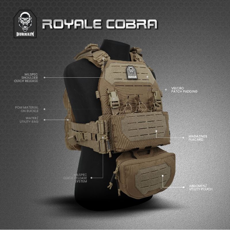BODY VEST ROYAL COBRA DURHAIM