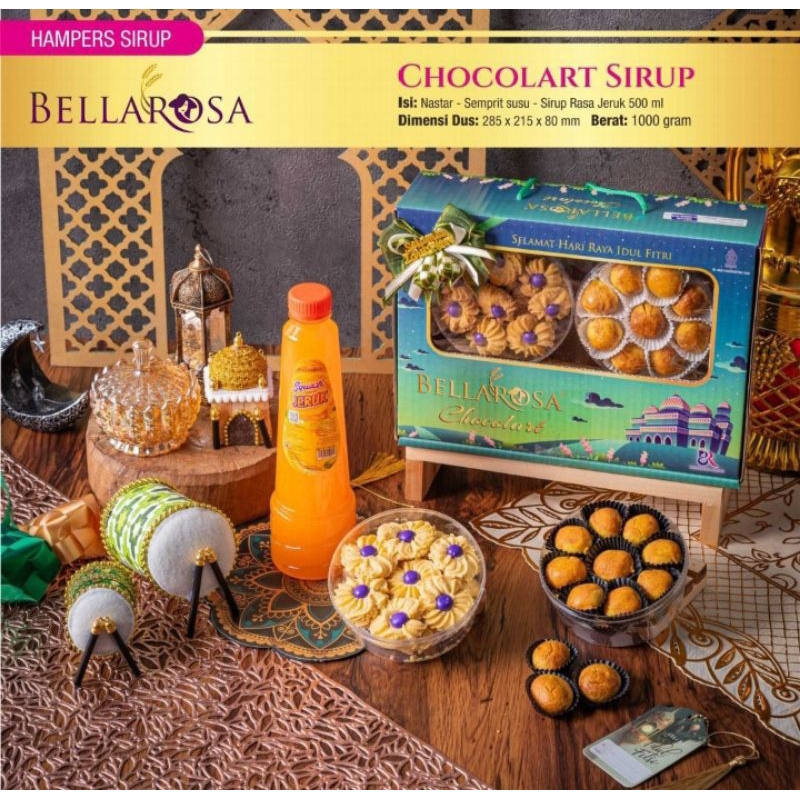 

Hampers Paket Kue Kering - Chocolart by Bellarosa | Hampers Lebaran | Hampers Hari Raya Idul Fitri | Parcel Bingkisan