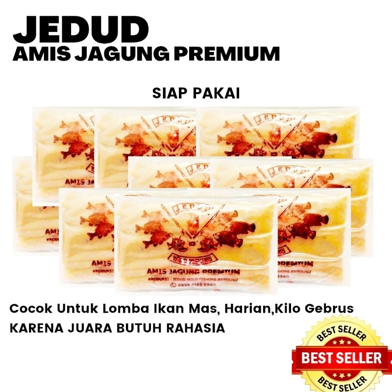 Umpan Ikan Mas Jedud Amis Jagung